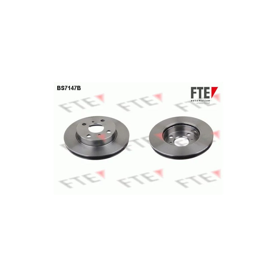 FTE 9082303 Brake Disc for Toyota Yaris I Hatchback (P1)