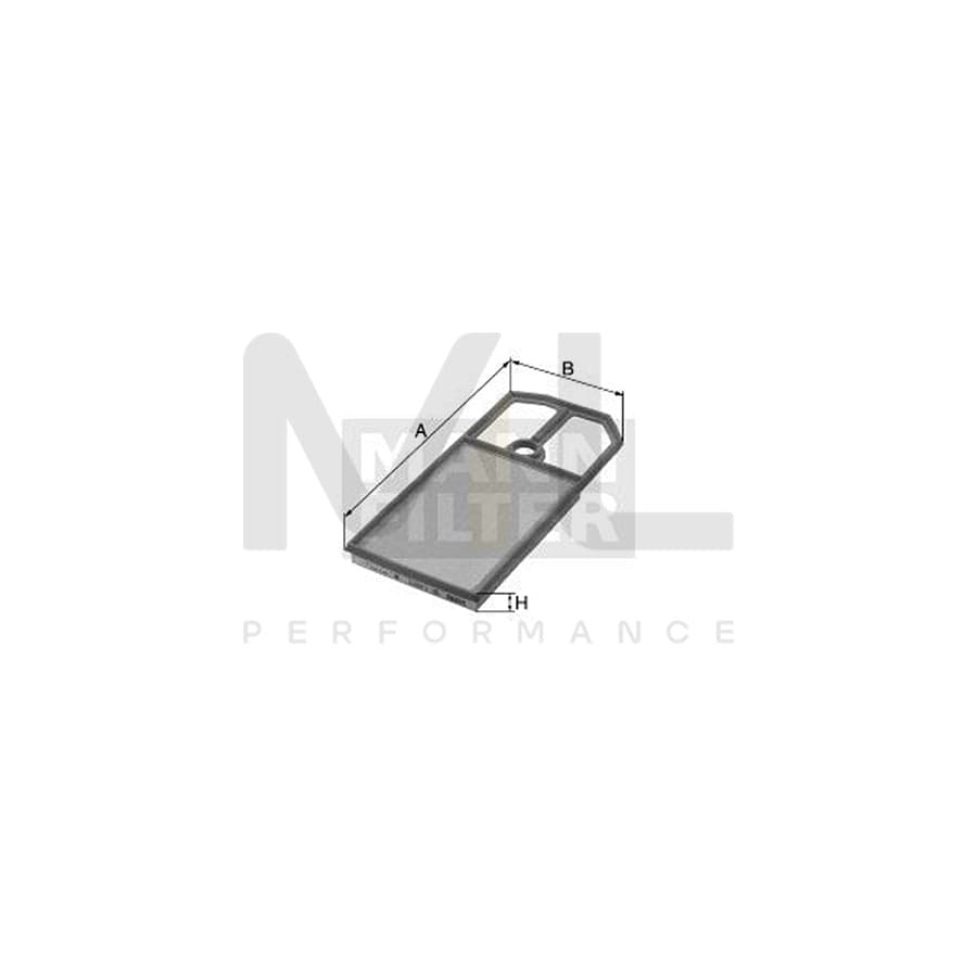 MANN-FILTER C 3087/1 Air Filter Filter Insert