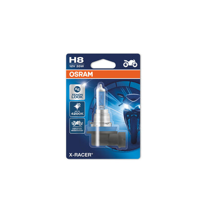 OSRAM  H8 X-Racer Xenon Look 4200K Motorbike Headlight Bulb 35W (x1) 64212XR-01B