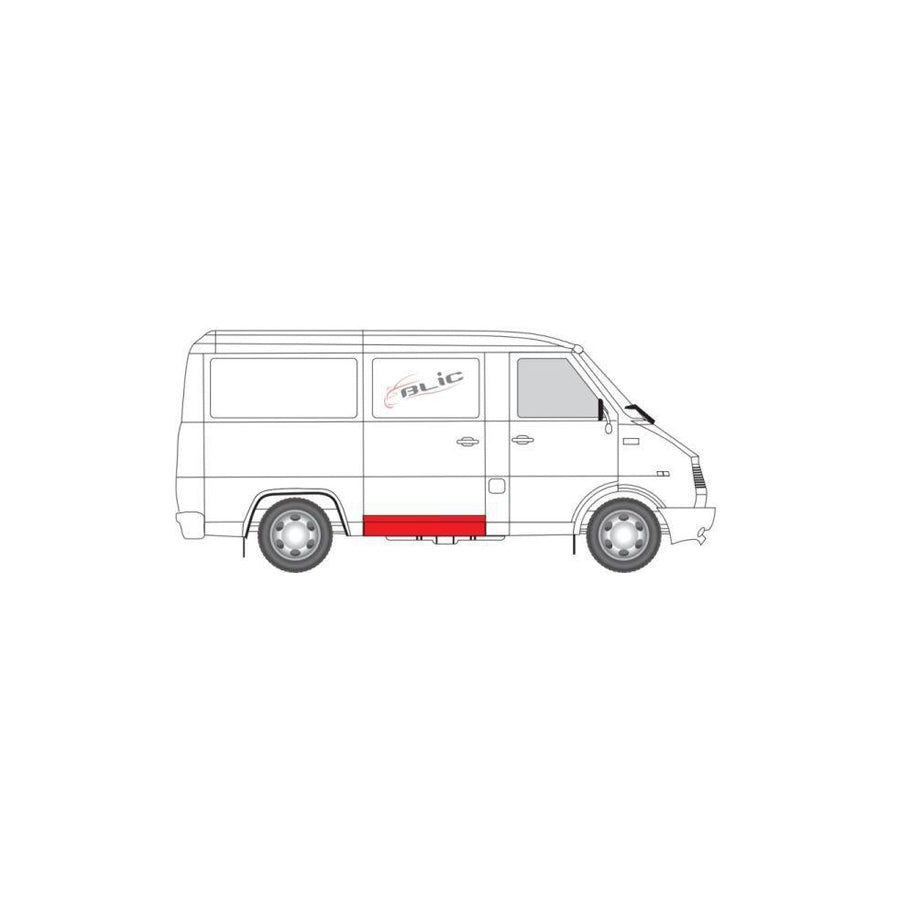 Blic 6508-01-1150160P Door, Body for Daewoo Lublin