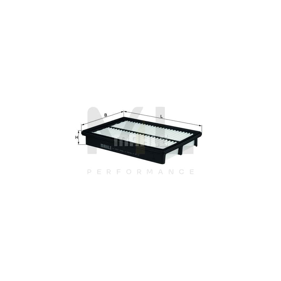 MAHLE ORIGINAL LX 2887 Air Filter Filter Insert | ML Performance Car Parts