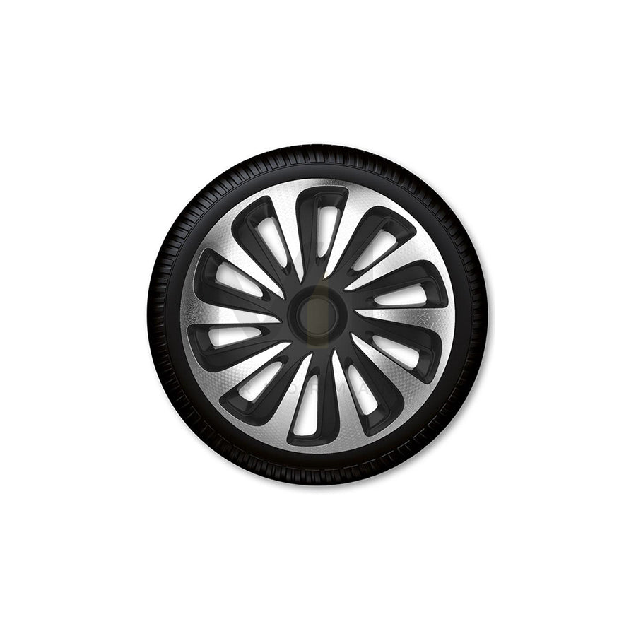 ARGO 16 CALIBER CARBON S&B Wheel trims 16 Inch Black/Silver, Carbon