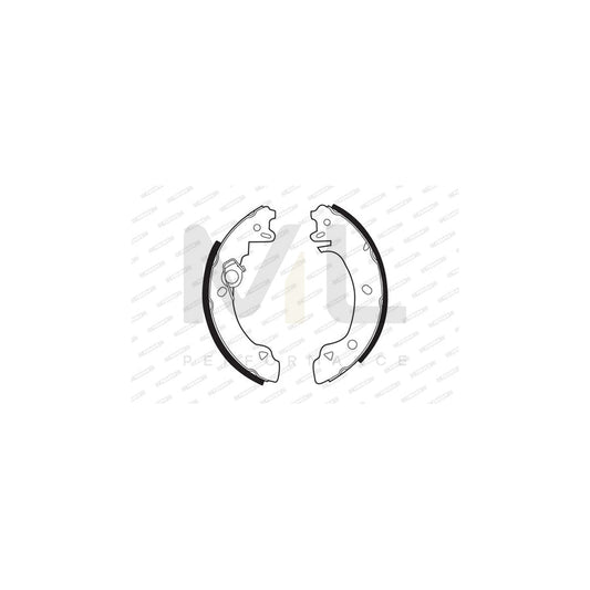 Ferodo Premier FSB266 Brake Shoe Set for Ford Fiesta With Accessories