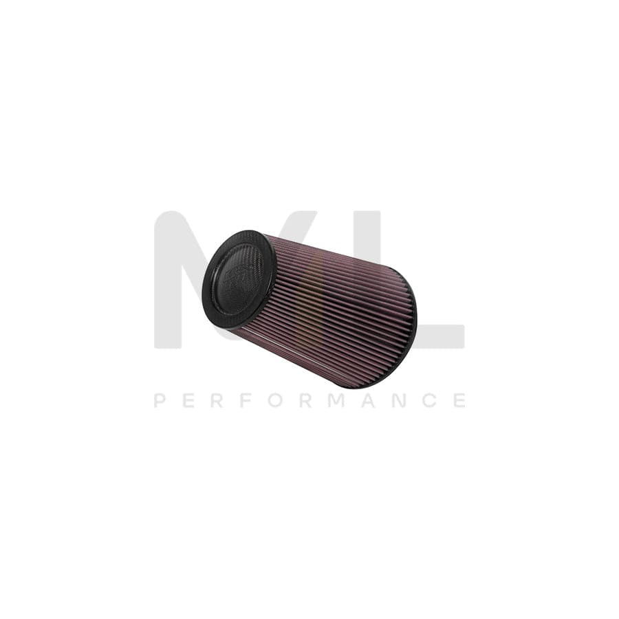 K&N RP-3280 Universal Air Filter - Carbon Fiber Top
