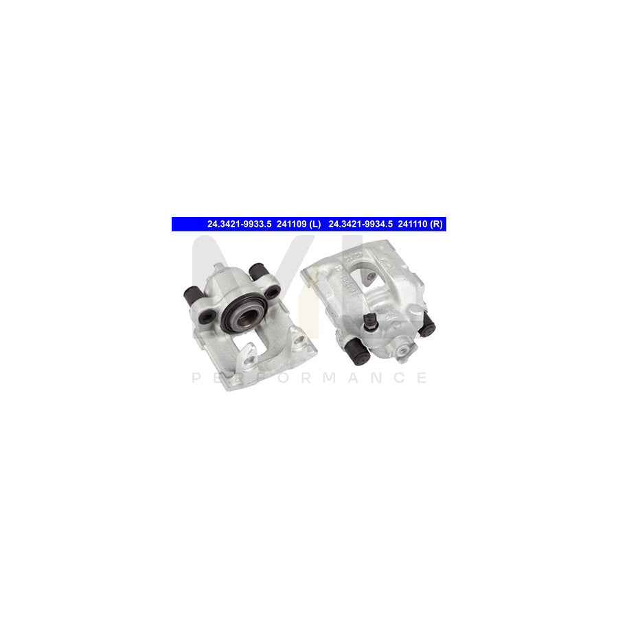 ATE 24.3421-9933.5 Brake Caliper for LAND ROVER Range Rover III (L322) without holder