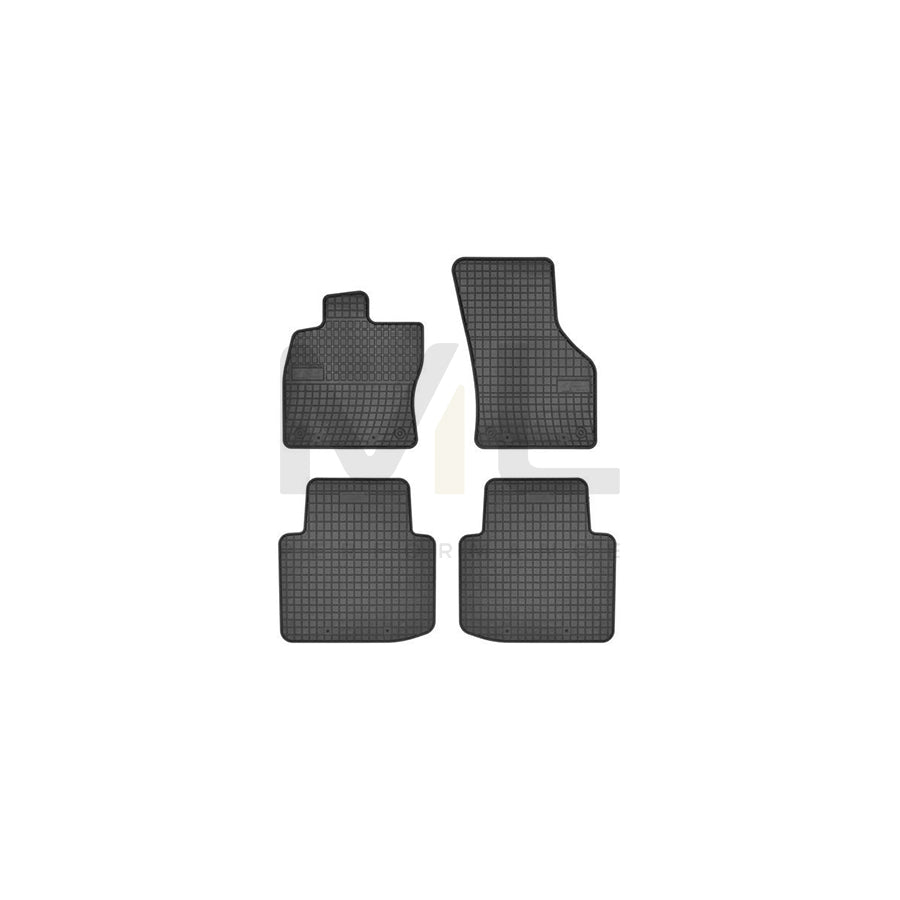 FROGUM Tailored 546535 Floor mat set for SKODA Superb III Hatchback (3V3) Elastomer, Front and Rear, Quantity: 4, Black, (LHD)