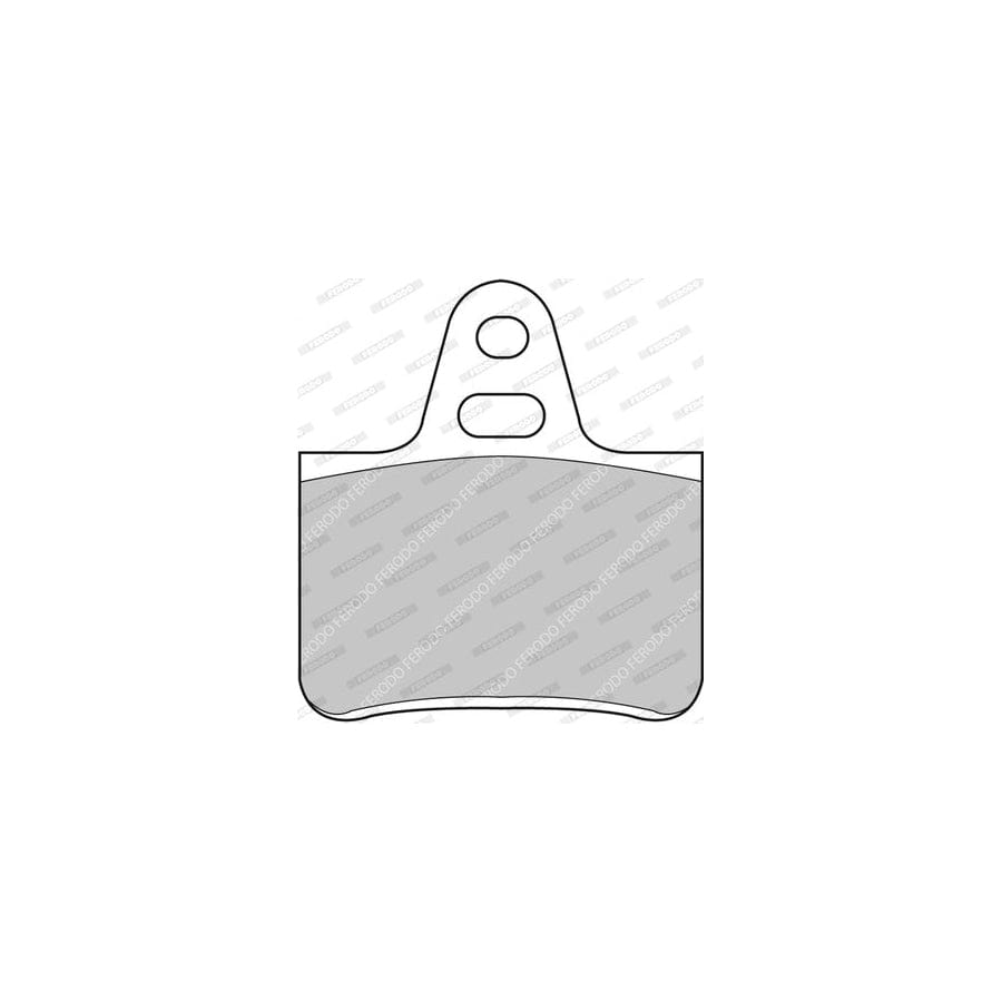Ferodo FSL1654 Brake Pad Set Fuse+ Technology, Incl. Wear Warning Contact, With Piston Clip