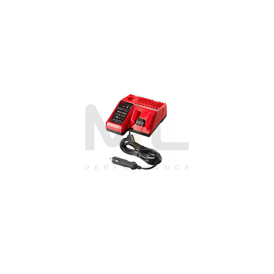 MILWAUKEE REDLITHIUM™, M12-18 AC 4932459205 Battery Charger 12V, 2.0, 3.0, 4.0, 5.0, 5.5, 6.0, 8.0, 9.0Ah