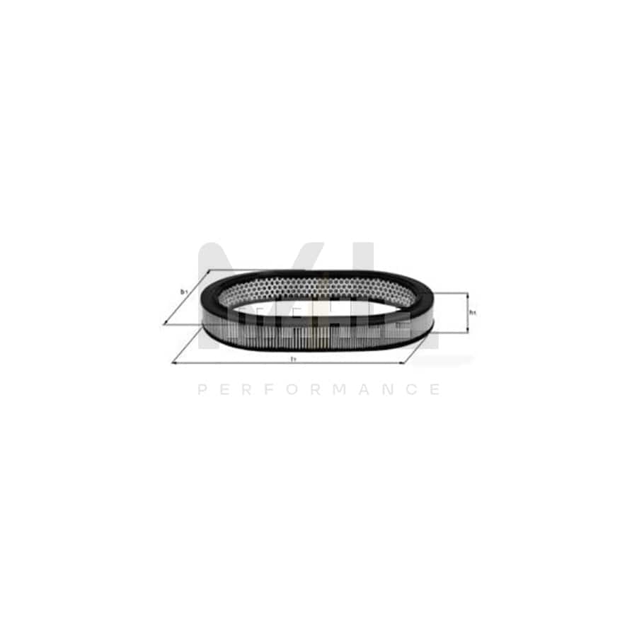 MAHLE ORIGINAL LX 1746 Air Filter Filter Insert | ML Performance Car Parts