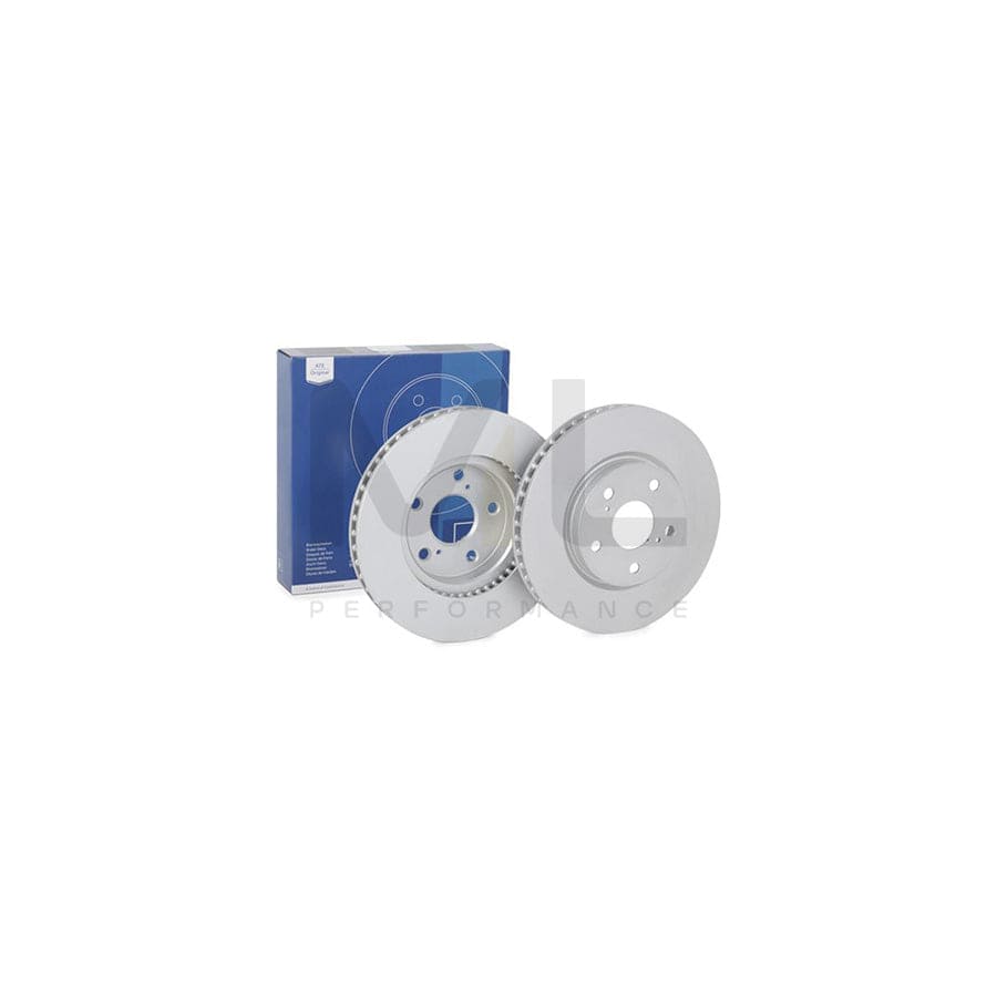 ATE 24.0128-0740.1 Brake Disc Vented, Coated  - 1 piece