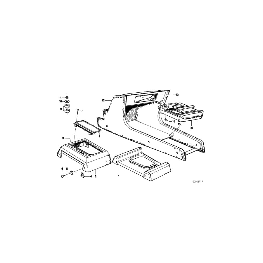 Genuine BMW 51161873021 E21 Cover (Inc. 316, 318 & 323i)