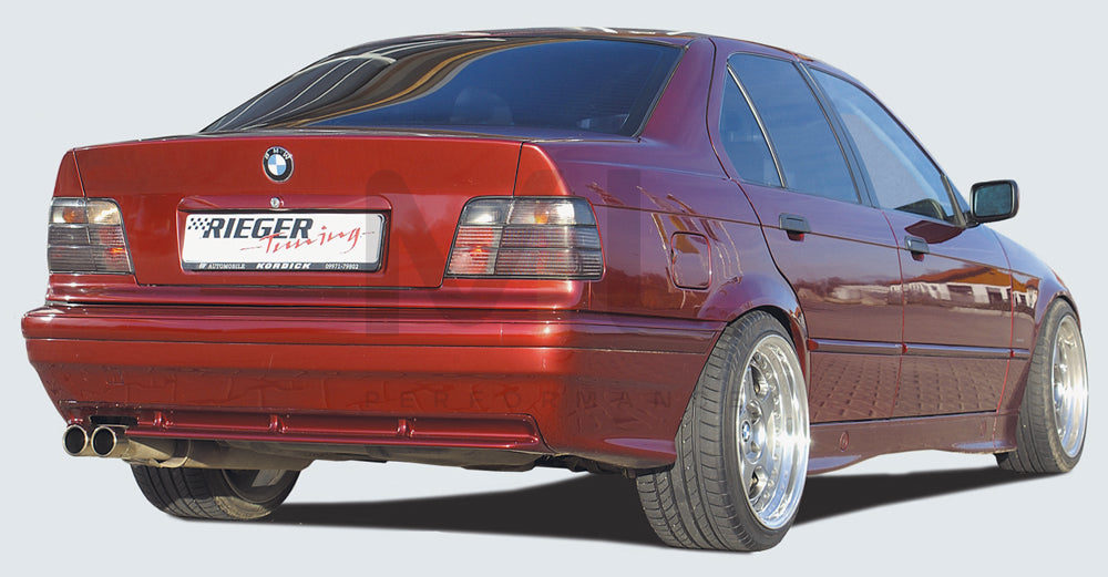 Rieger 00049031 BMW 3 Series E36 Rear Diffuser 2 | ML Performance UK Car Parts