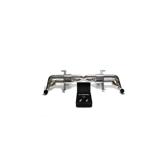 Armytrix AUR82-C Titanium Valvetronic Exhaust System Audi R8 V8 4.2L FSI 2014-2015