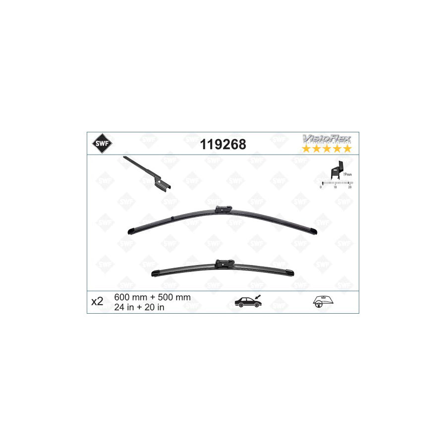 Swf Visioflex 119268 Wiper Blade