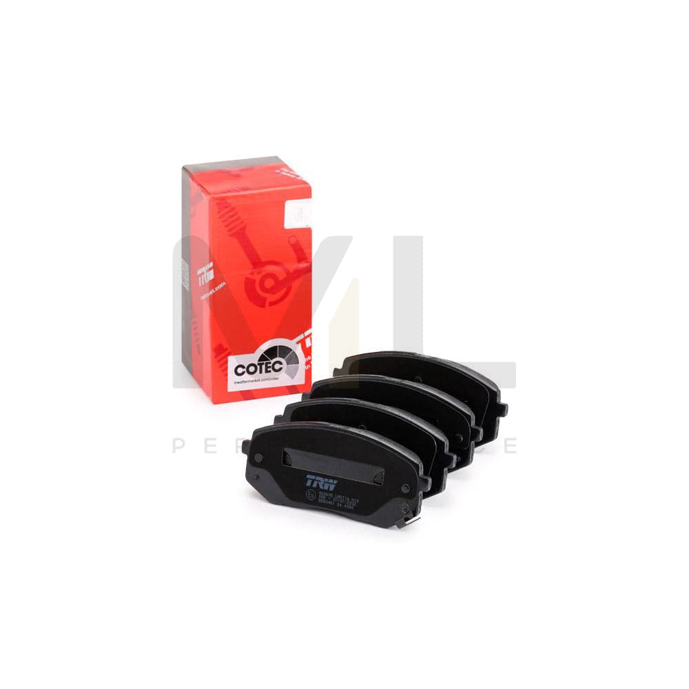 TRW Cotec Gdb3461 Brake Pad Set With Acoustic Wear Warning