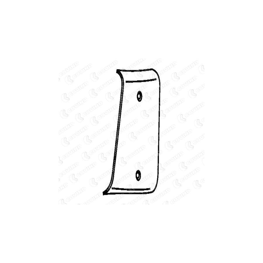 Covind Cf0/164 Air Deflector, Driver Cab