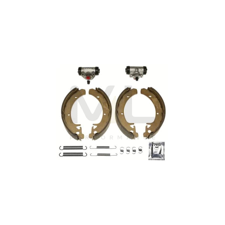 TRW Brake Kit BK1452 Brake Shoe Set with wheel brake cylinder