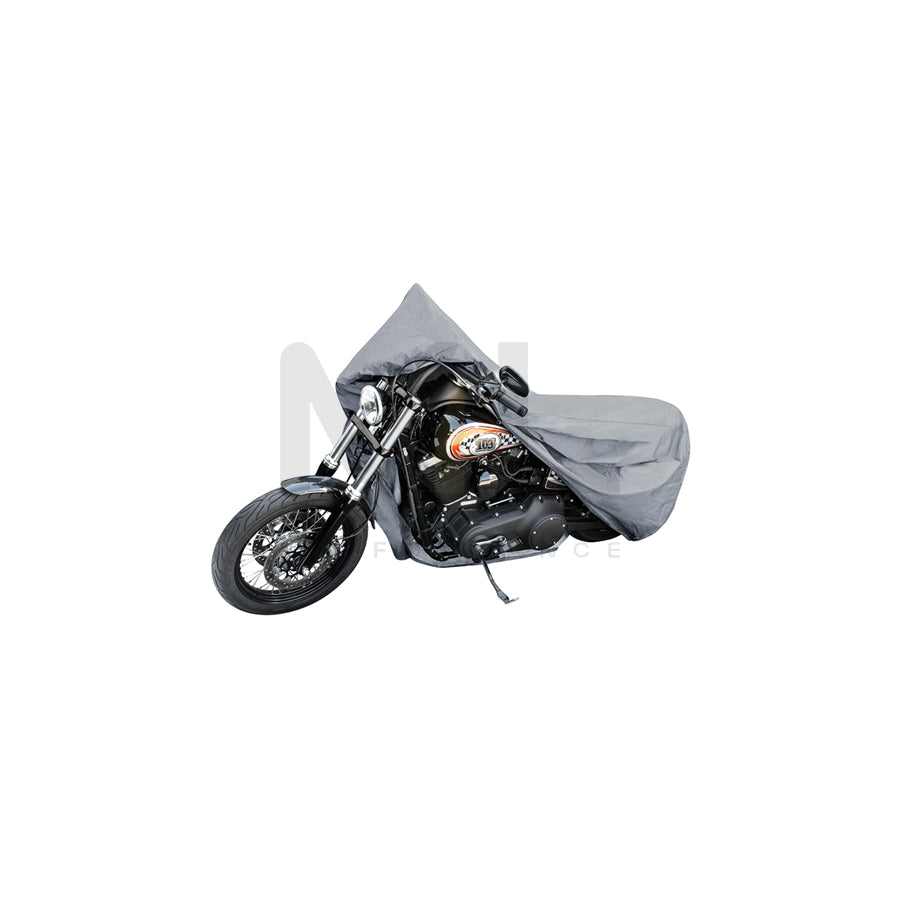WALSER 41090 Motorcycle cover L 100x250 cm all-weather, indoor, outdoor, waterproof