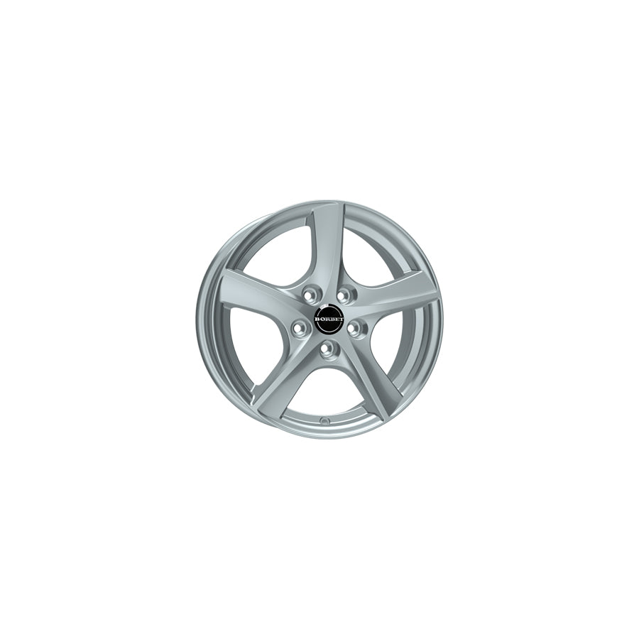 Borbet TL 5.5x15 ET40 TL 55540100557,06BS/T Brilliant Silver Wheel