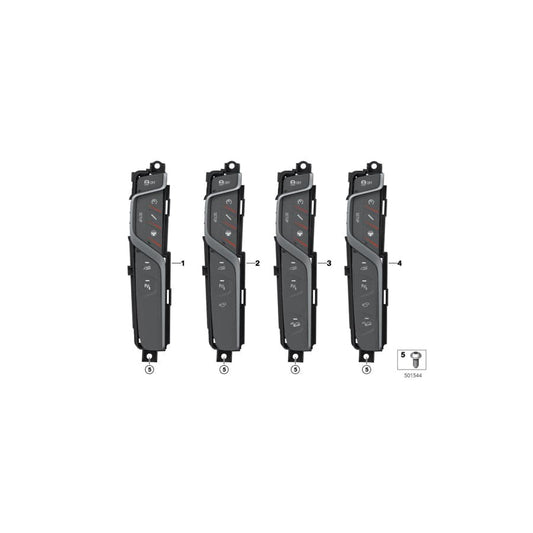 Genuine BMW 61318076640 F90 Operating Unit, Center Console (Inc. M5)