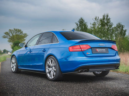 Maxton Design Audi S4/ A4 S-line B8 Sedan (2008-2011) Rear Side Splitters