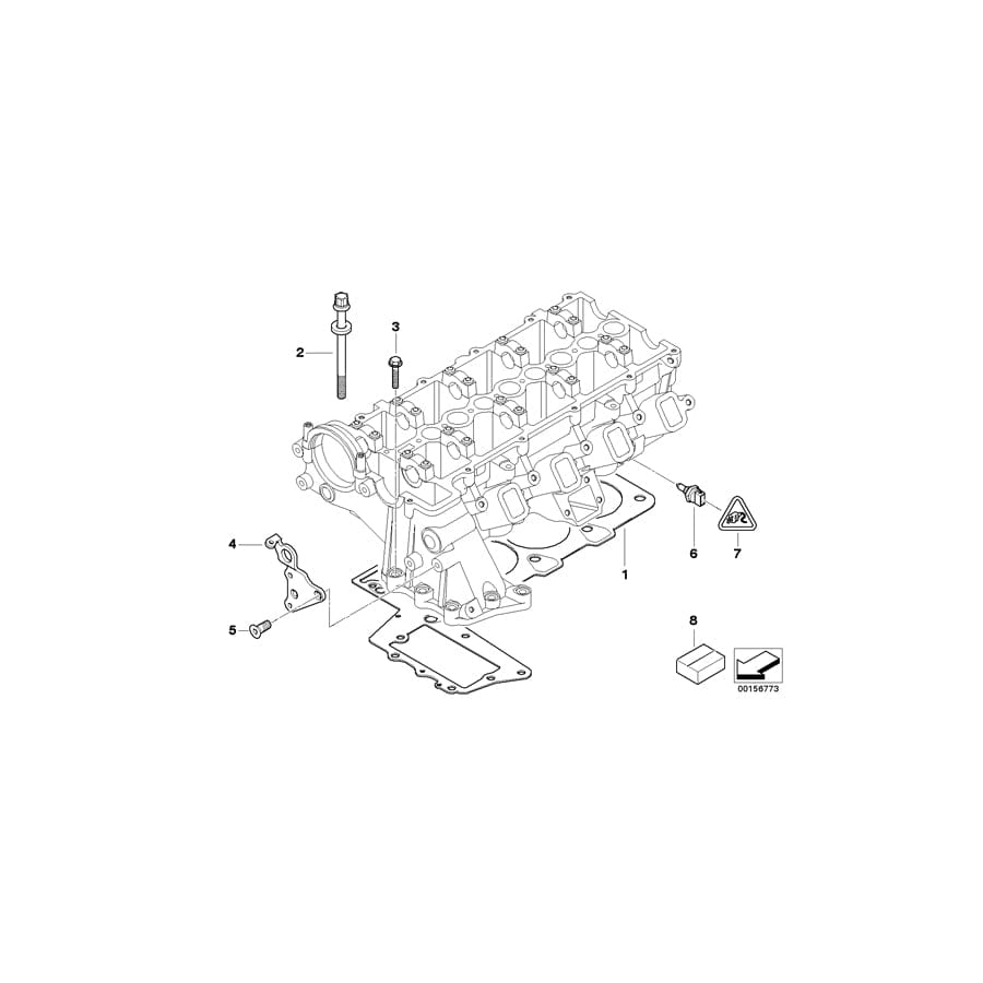 Genuine BMW 11127780008 E83 E70 E61 Loop (Inc. X6 35dX, 335d & 525d)