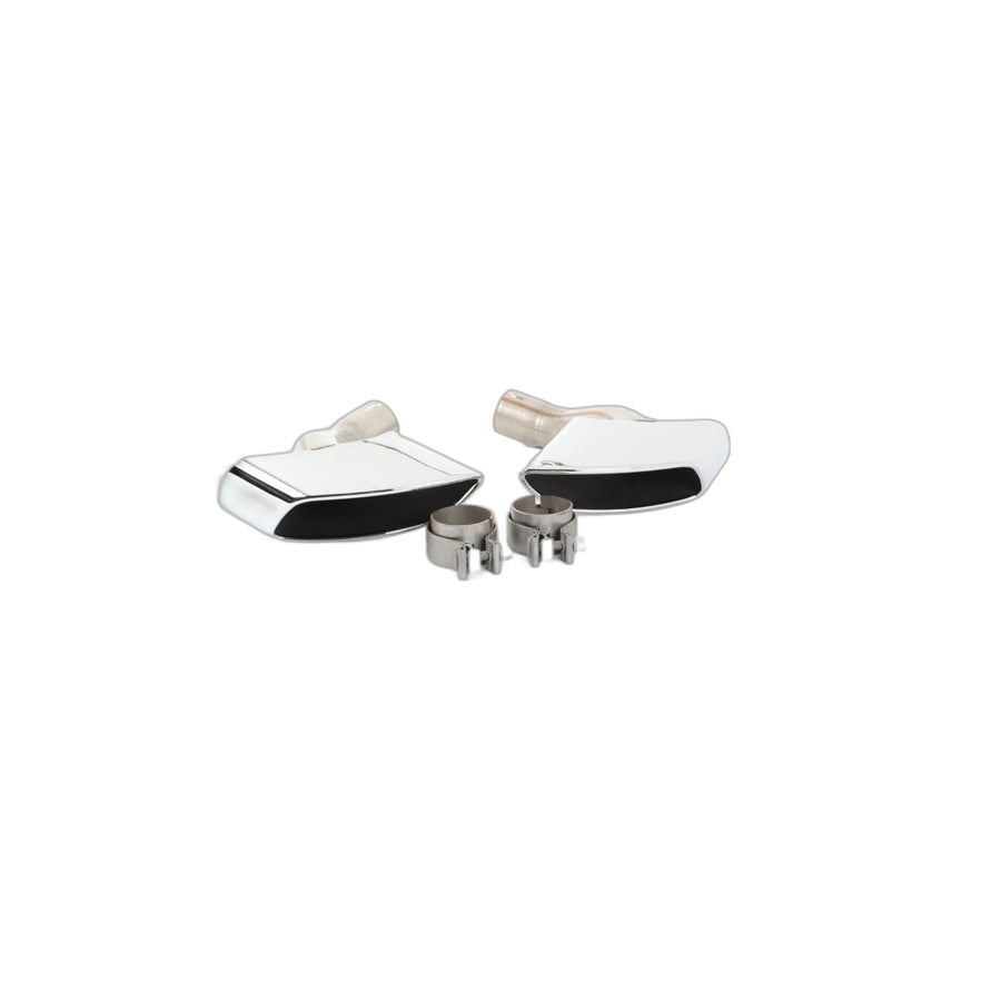 Genuine BMW 18302336745 E71 Tailpipe Tip, Chrome 8-ZYLINDEROPTIK (Inc. X6)