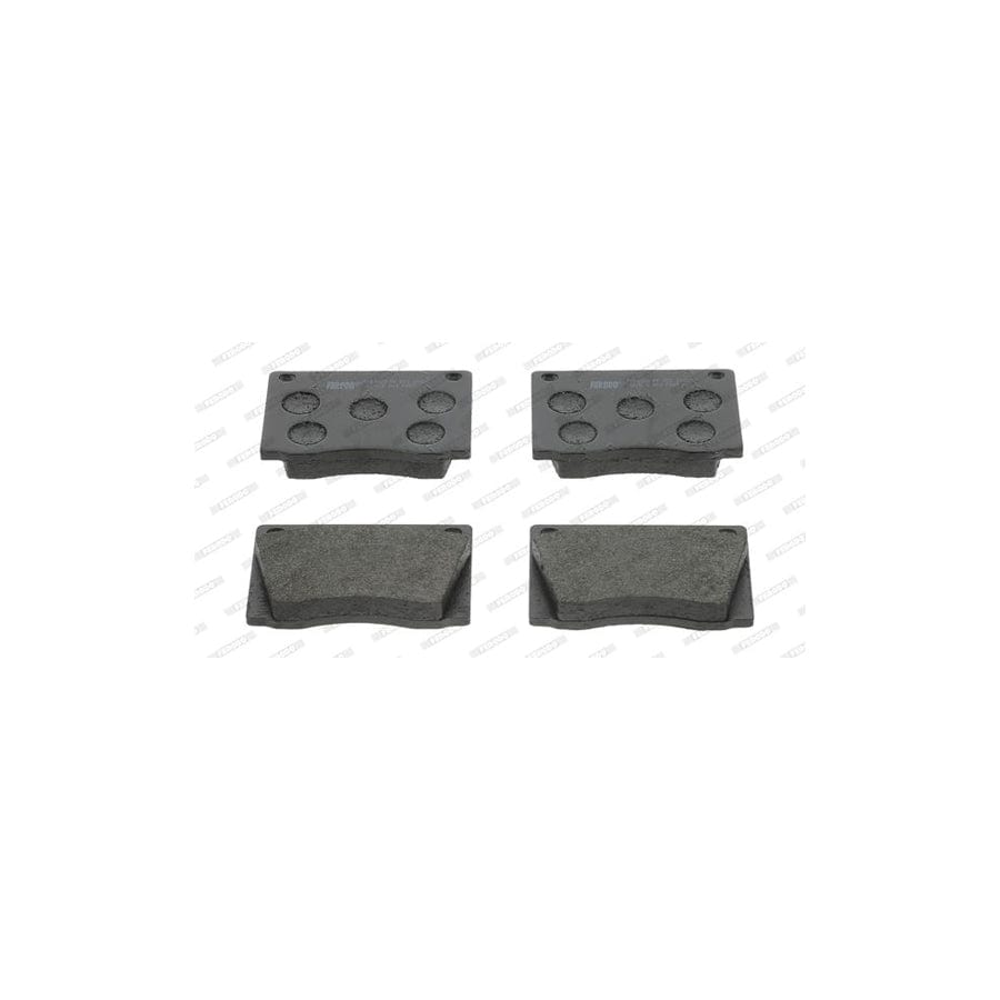 Ferodo FSL1425 Brake Pad Set Fuse+ Technology, Not Prepared for Wear Indicator