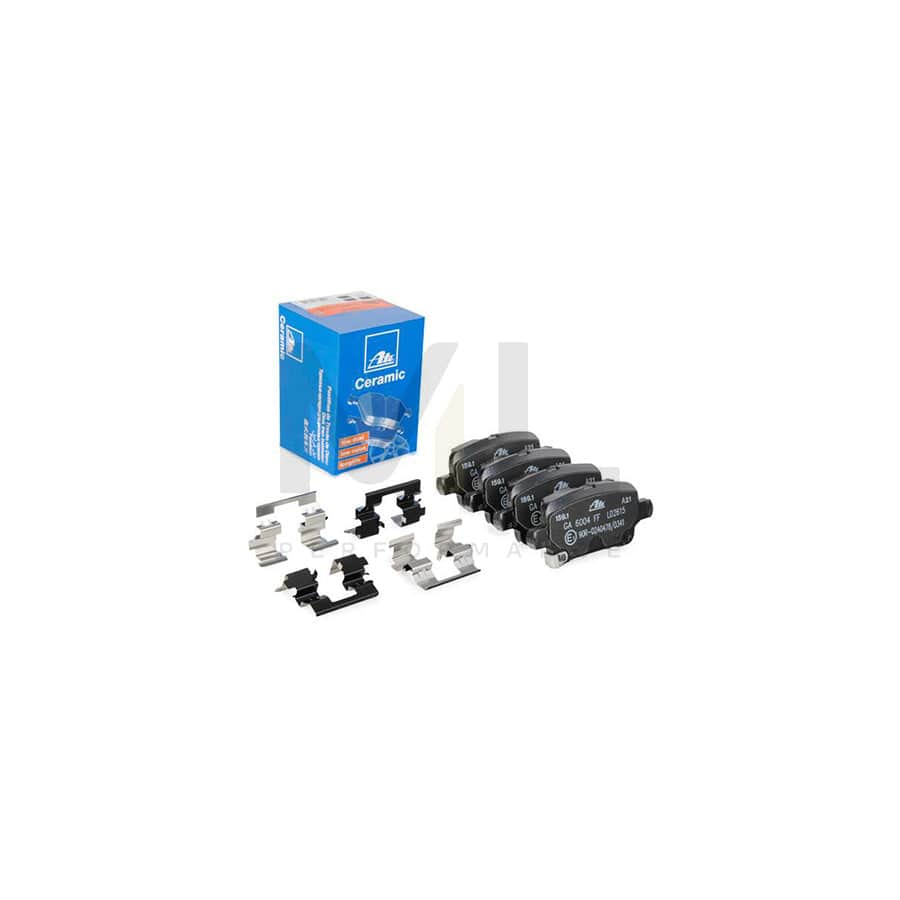 ATE 13.0470-2615.2 Brake pad set with acoustic wear warning, with accessories