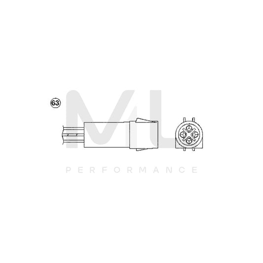 NTK Lambda Sensor / O2 Sensor (NGK 0477) - OZA527-E28 | ML Car Parts UK | ML Performance