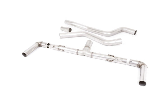 MillTek SSXFD305 Ford Focus GPF/OPF Back - Race (Louder) with Burnt Titanium GT-115 Trims