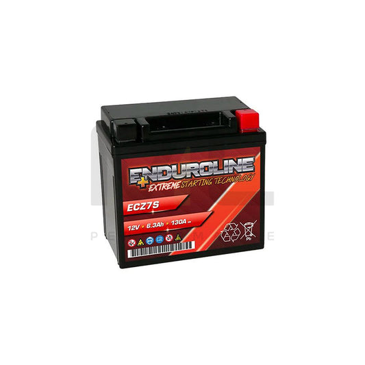 Enduroline ECZ7S AGM Motorcycle Battery 6.3Ah