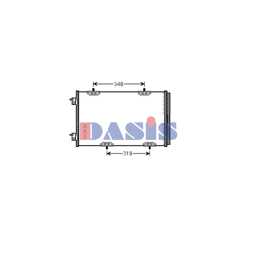 AKS Dasis 187200T Intercooler