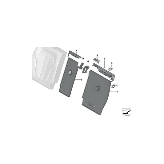 Genuine BMW 52206996659 G05 G07 Deformation Element Left (Inc. X7 50iX, X7 30dX & X5 45eX)