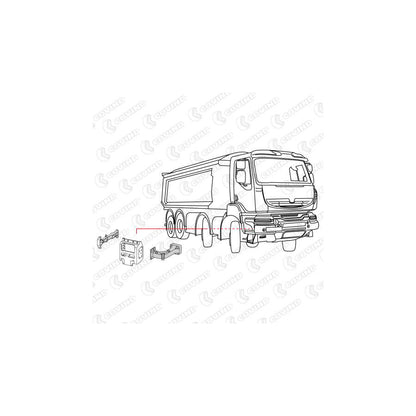 Covind Ker/232 Mounting Bracket, Bumper
