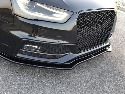 Maxton Design Audi S4 / A4 S-Line B8 FL Front Splitter V.2