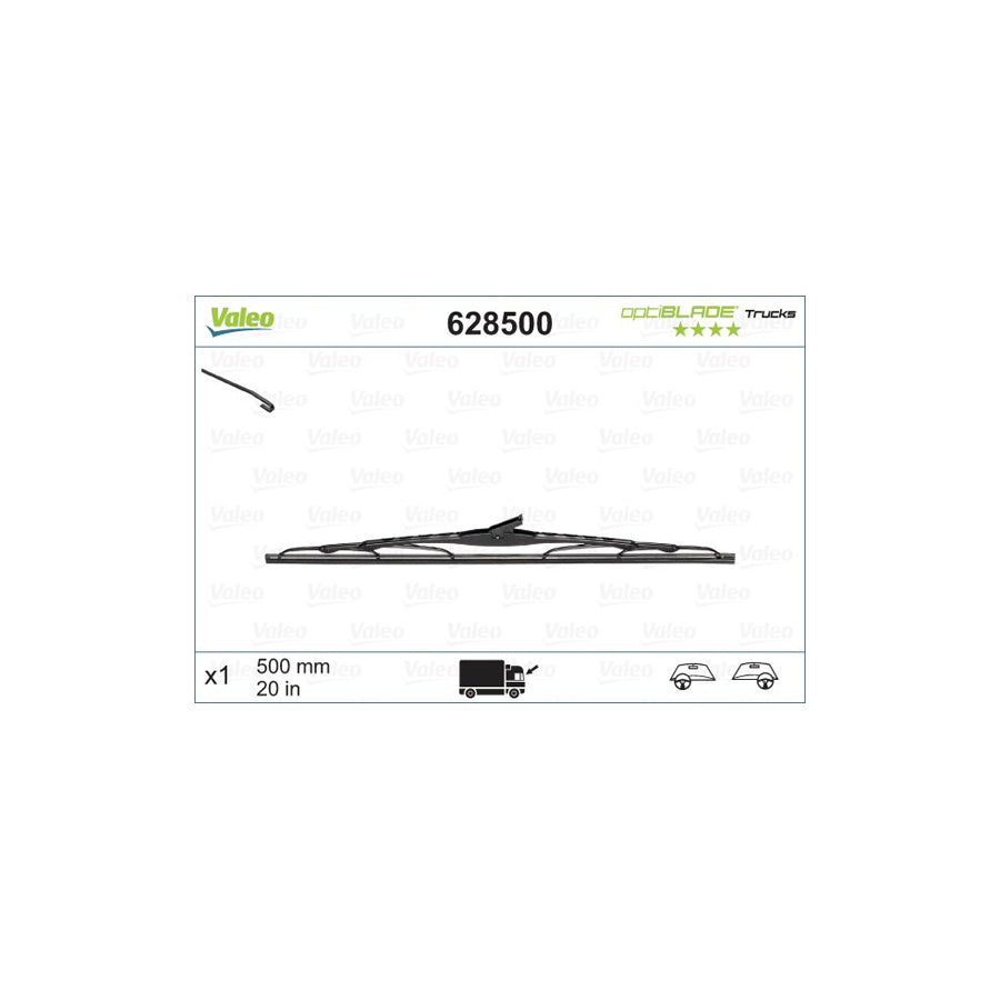 Valeo Optiblade Trucks 628500 Wiper Blade