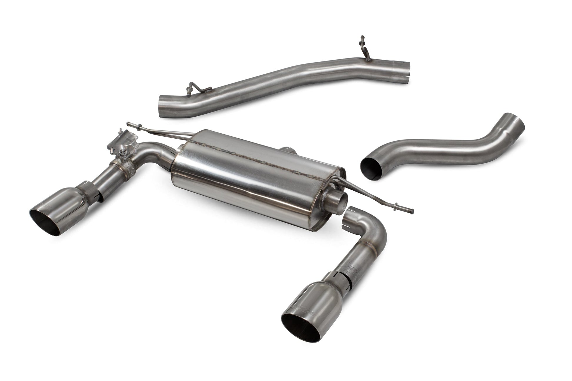 Scorpion SAUS085 Audi TT MK3 Non-Res Cat-Back System With Electronic Valves | ML Performance UK UK