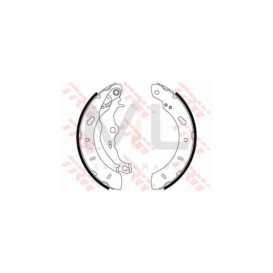 TRW GS8806 Brake Shoe Set
