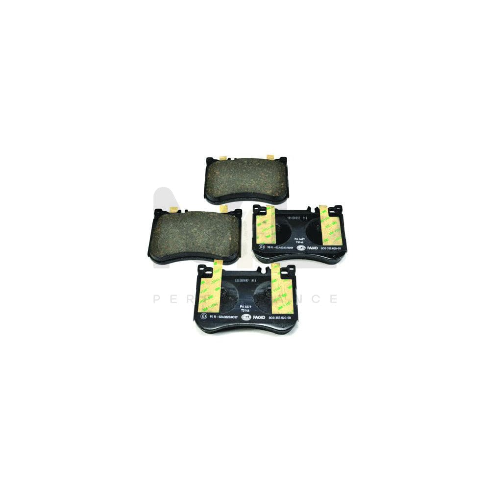 Hella 8DB 355 020-581 Brake Pad Set Suitable For Mercedes-Benz Sl Convertible (R231) Prepared For Wear Indicator | ML Performance Car Parts