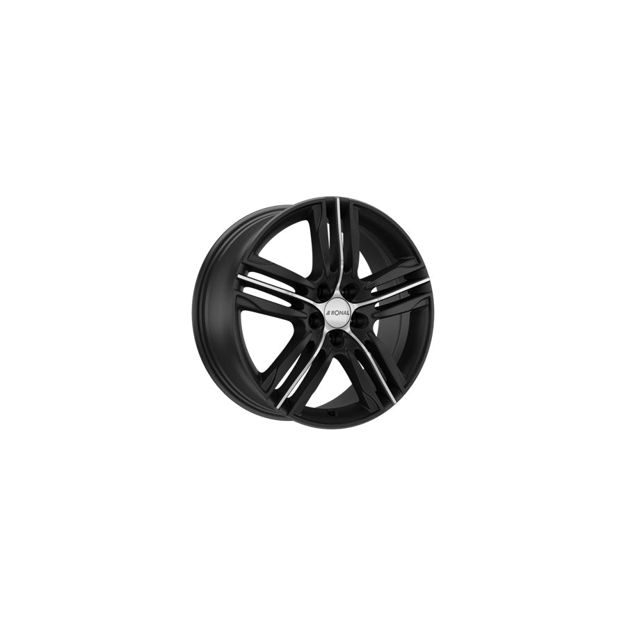 Ronal R57 7.5x19 ET40 57R9755.040/332 Matt Black Front Diamond Cut Wheel