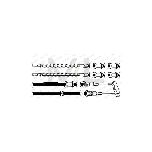 Ferodo Sl FSL1530 Brake Pad Set With Acoustic Wear Warning