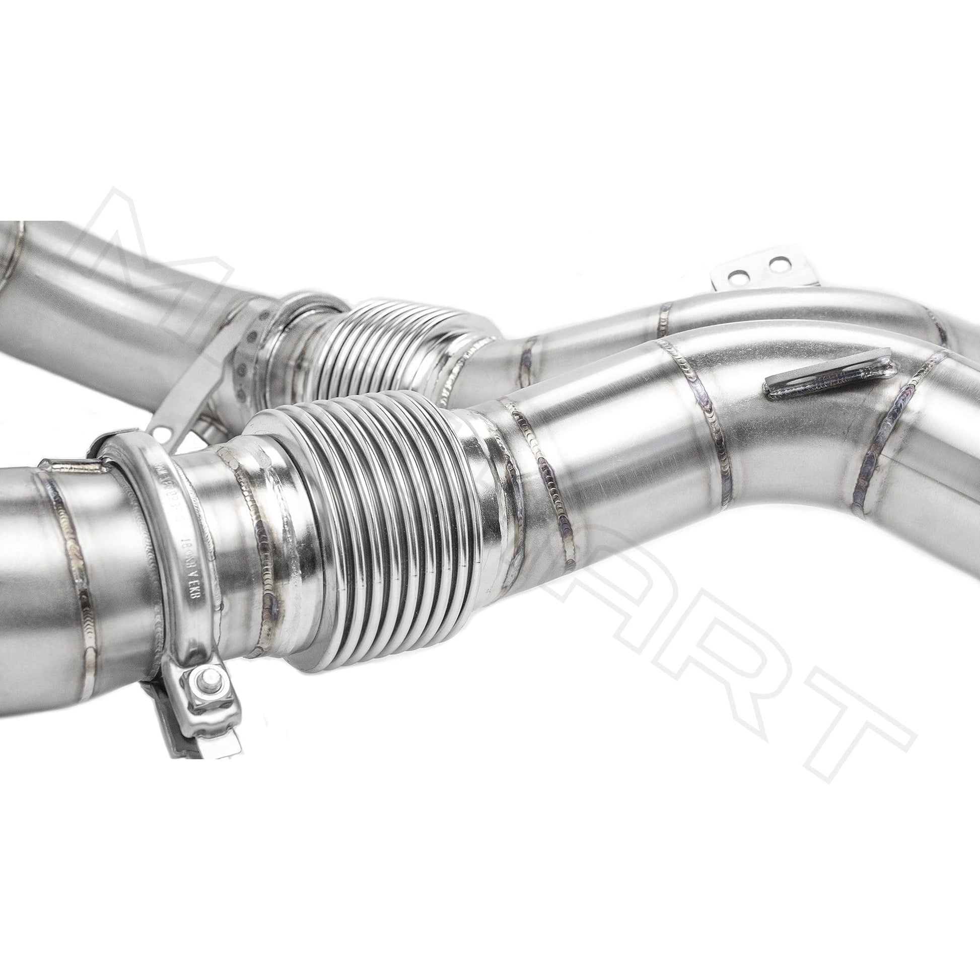 MANHART MH5F9011100_M8 DOWNPIPES RACE FOR BMW F9X M8 (COMPETITION) CAT-REPLACEMENT (PART 1 OF 2)
