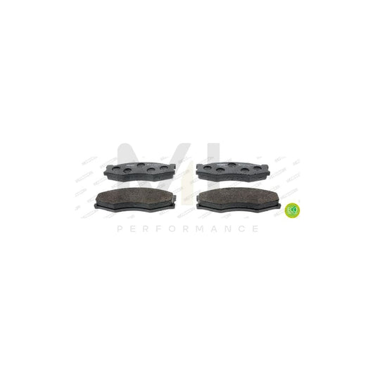 Ferodo Premier Eco Friction FDB340 Brake Pad Set Not Prepared for Wear Indicator, Without Accessories