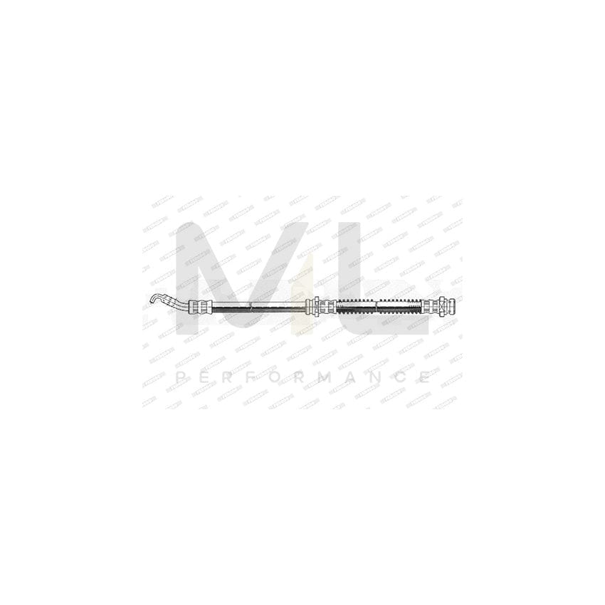Ferodo FHY2438 Brake Hose 430mm, Ø10