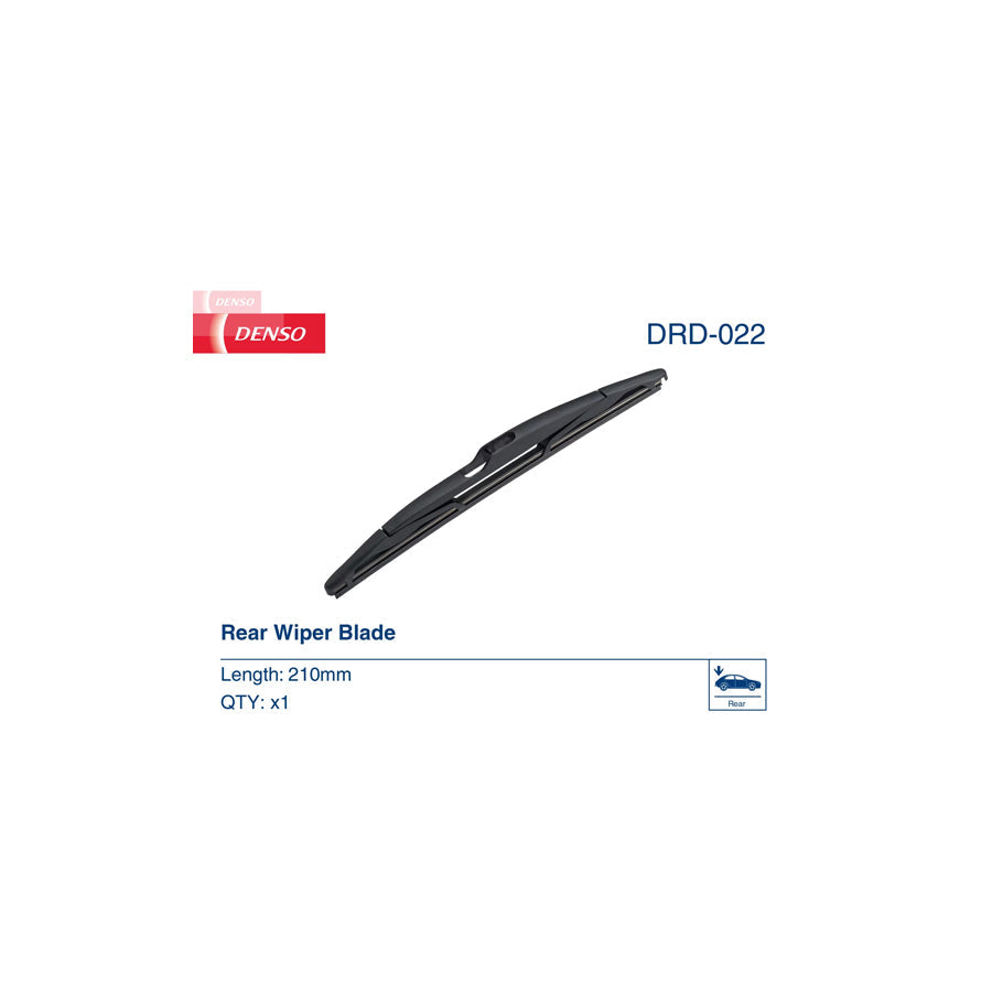 DENSO DRD022 Wiper Blade Drd-022 for Citroen C3 Aircross II (2R, 2C)