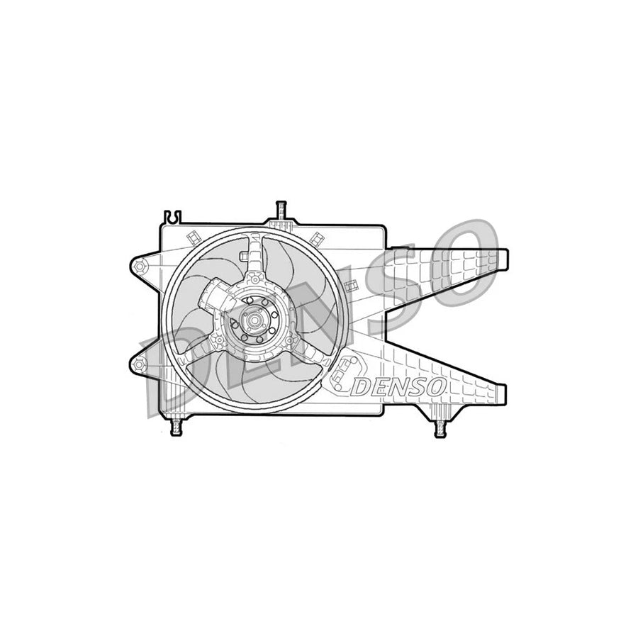 DENSO DER09041 Fan, Radiator