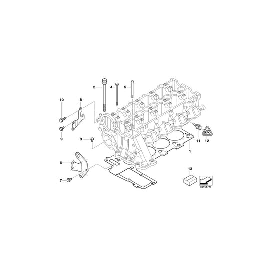 Genuine BMW 11127788636 E46 E39 Cylinder Head Gasket Asbestos-Free 0-LOCH (Inc. 318d, 320d & 520d)