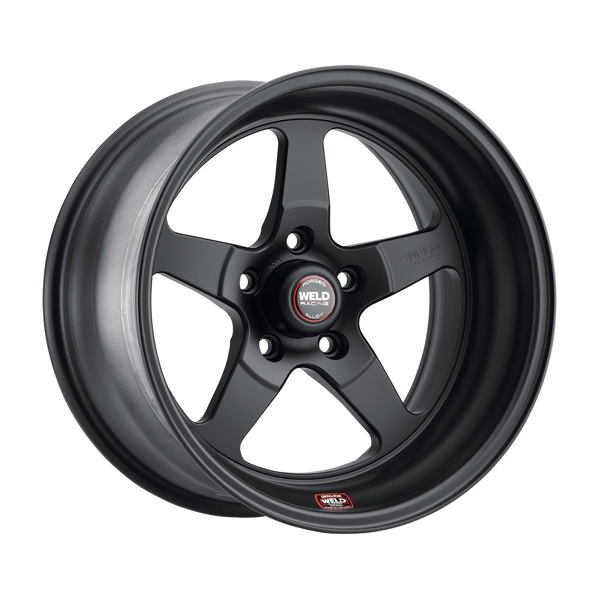 Weld 71LB-510A35A S71 Wheel 15x10.3 5x4.5 ET-55 BS3.5 Black Center - Polished Shell