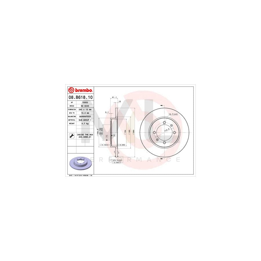 brembo-08-b618-10-brake-disc-solid-with-bolts-screws